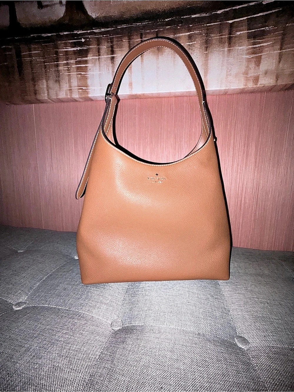 Kate Spade 454 Large Shoulder bag in Warm Gingerbread Like New